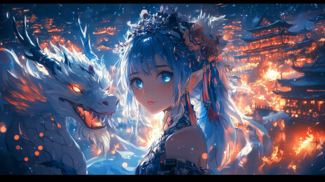 动漫唯美的少女