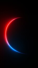 极简暗夜光环竖屏背景