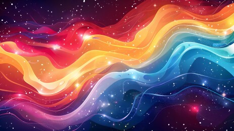 五彩斑斓的星云