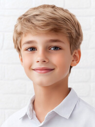 清新可爱欧美小男孩儿童头像壁纸