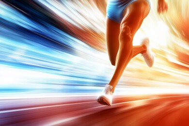 赛跑运动员造型设计