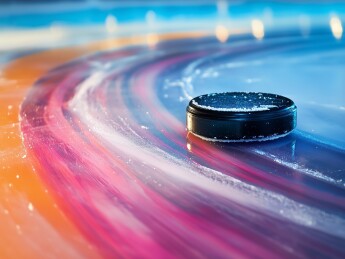 冰球比赛造型设计