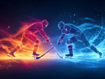 冰球比赛造型设计