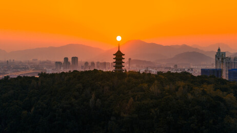 瑞安隆山塔