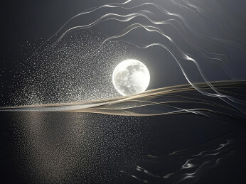 月夜流光溢彩