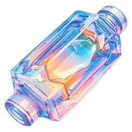 浪漫氛围感漂流瓶素材