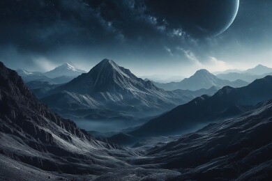 外星山脉景观主题