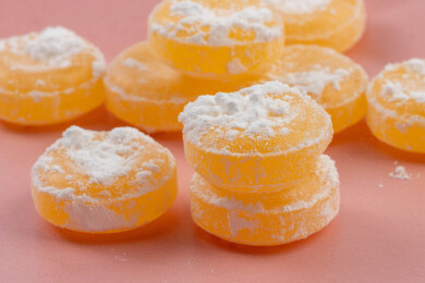 酸柠檬味硬质糖果