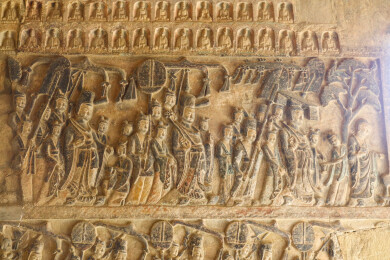 河南省郑州市巩义市，巩县石窟（巩义石窟寺