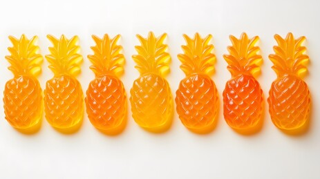 美味的菠萝软糖