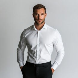 自信男士商务写真