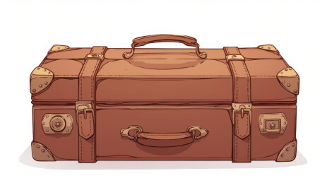 复古旅行箱