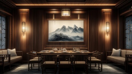 中式风格餐厅设计