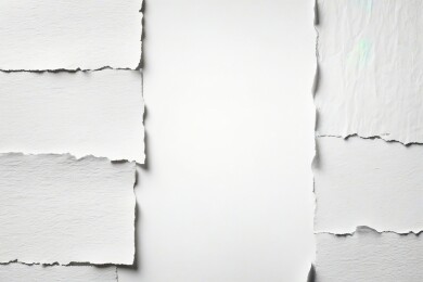 撕开的纸张主题