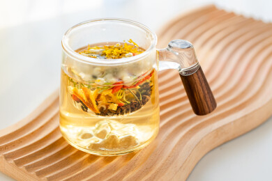 菊花决明子茉莉花中药养生茶