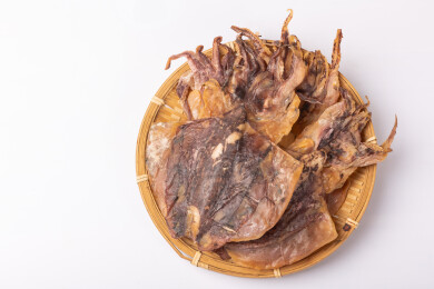 营养食材墨鱼干