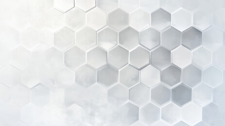 灰度梯度六边形抽象背景