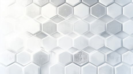灰度梯度六边形抽象背景
