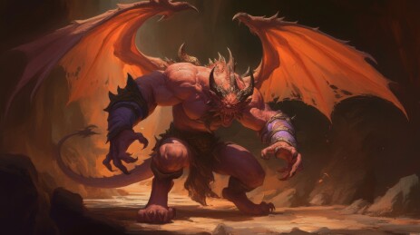 地狱恶魔的凝视