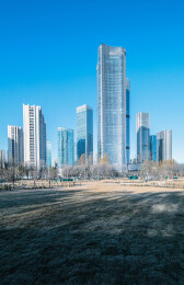 北京朝阳望京CBD商业区