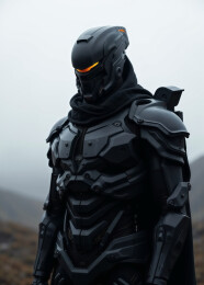 全身武装的装甲战士