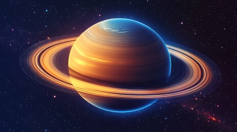 宇宙木星轨迹背景
