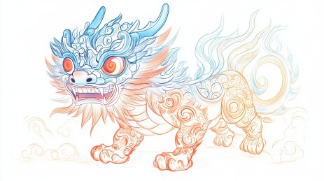 祥瑞神兽瑞兽图