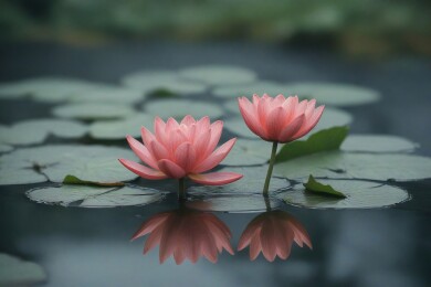 简约现代走廊场景主题
