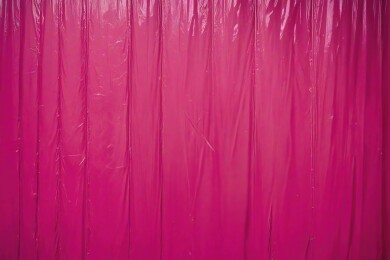 红色塑料帘主题