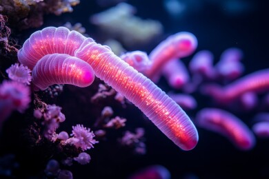管状蠕虫海底生物