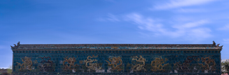 大同九龙壁，九龙壁。