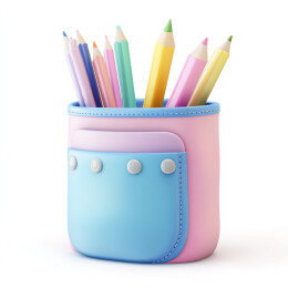 卡通立体绘画工具组合