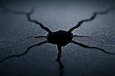 深色地表裂缝洞穴