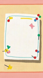 图钉围绕的文字框