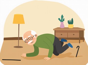 老年人突发摔伤