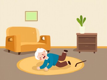 老年人突发摔伤