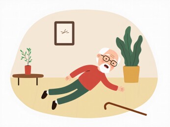 老年人突发摔伤