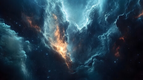 宇宙星云奇观梦幻深邃景象
