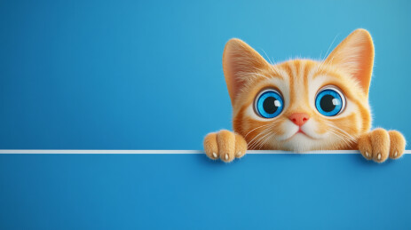 一只可爱的小猫