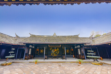 陈家桅杆，指寿安陈家大院。