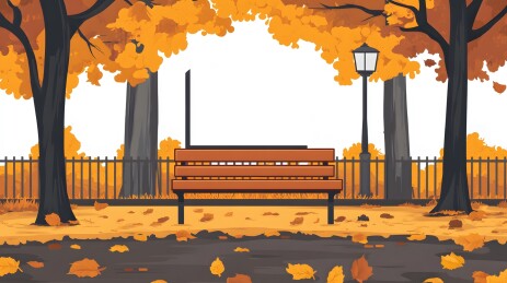 白屏上的简约图形与文字