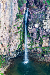 飞流直下-万仙山瀑布