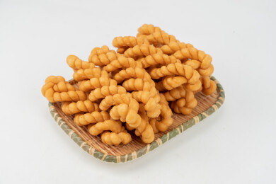 油炸甜麻花  