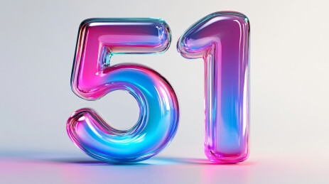 51炫彩立体字