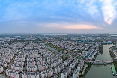 江南风光 江苏省苏州市城市风光