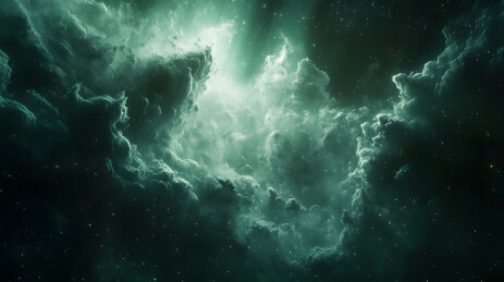 深邃宇宙星云梦幻景象