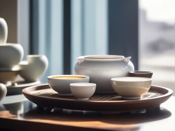 茶具静物摄影主题