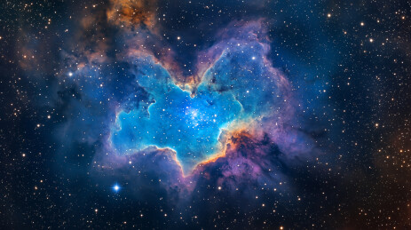 深邃宇宙中的星际奇观