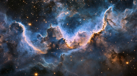 深邃宇宙中的星际奇观