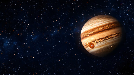 木星高清宇宙星云背景图